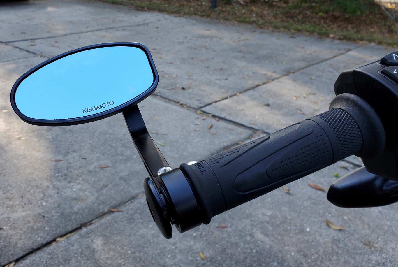 Kenimoto BarEnd Mirrors Modifications, Accessories, and Appearance