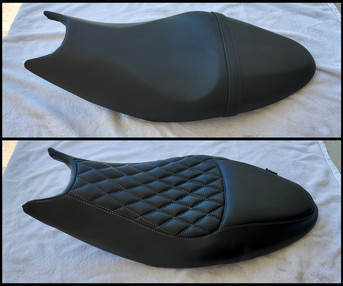 Seat cover Modifications, Accessories, and Appearance Trident 660