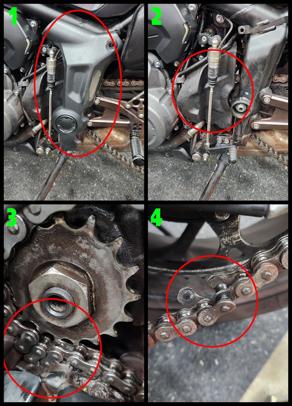 Chain woes - Maintenance and Servicing - Trident 660